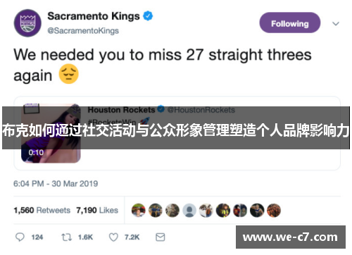 布克如何通过社交活动与公众形象管理塑造个人品牌影响力